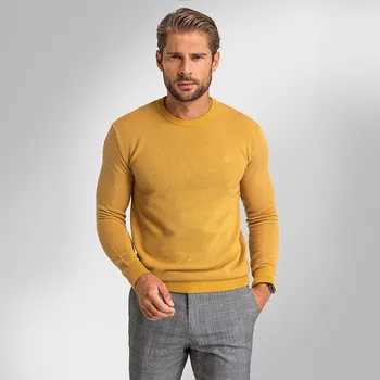 Pánský svetr Pánský svetr BANDI, model EDGARO Ochre