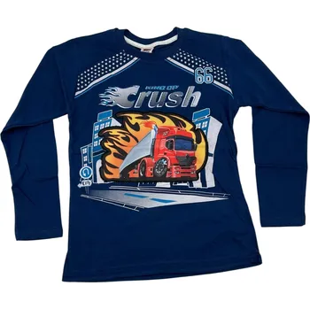 Zeyrek Chlapecké blikající tričko s dlouhým rukávem NITRO Barva: Světle modrá, Velikost: 152