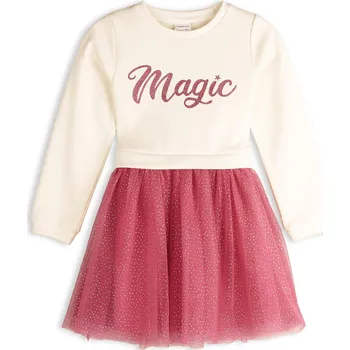 Dívčí oblečení GATE Šaty s tylovou sukní 3Y 825-0393/1140