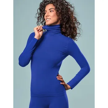 Focenza Dámský bezešvý rolák Barva: Modrá ( Bluette), Velikost: XS-S