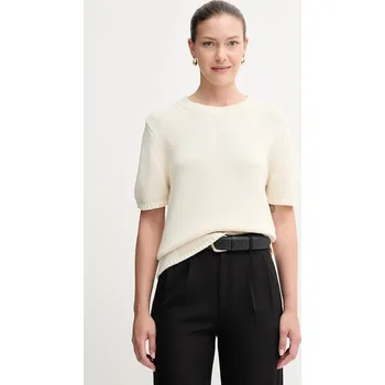 Dámský svetr Bavlněný svetr Mos Mosh Arin dámský, béžová barva, 170680 01X, vel. M