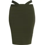 PINKO Succo Green sukně XL Zelená