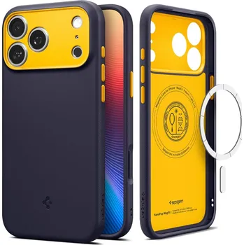 Pouzdro na mobilní telefon KRYT SPIGEN NANO POP MAG MAGSAFE IPHONE 17 PRO MAX BLUEBERRY NAVY