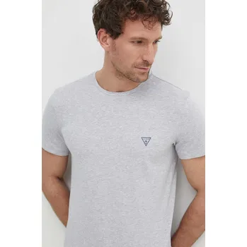 Pánská móda Tričko Guess CALEB U97M00.KCD31 šedá 90X, vel. L