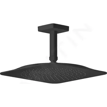 Sprchová hlavice Axor Citterio C Hlavová sprcha 27x27 cm, EcoSmart, matná černá, 28793670