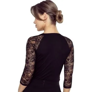 Dámská halenka Halenka Eldar Zuzanna - 3/4 rukáv Černá 3XL