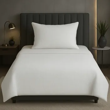 Povlečení Bavlněné povlečení, jednolůžko - Krémová elegance