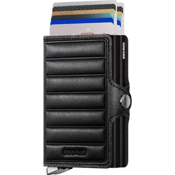 Módní doplněk Peněženka Secrid - Premium Twinwallet Emboss Lines Black +