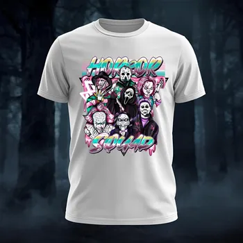Pánské tričko Pánské tričko - Horror squad Barva: Černá, Velikost: 2XL