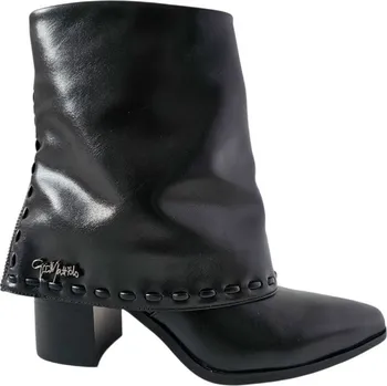 Dámské kozačky Kotníkové slouchy kozačky Gai Mattiolo KV Black Velikost: 40