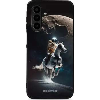 Pouzdro na mobilní telefon Lesklý kryt Mobiwear Glossy - Samsung Galaxy A17 / A17 5G - G004G Astronaut na koni (Prémiové lesklé pouzdro, obal, kryt Mobiwear Glossy na mobil Samsung Galaxy A17 / A17 5G - G004G Astronaut na koni, materiál Plast + TPU silikon - krytí po všech stranách