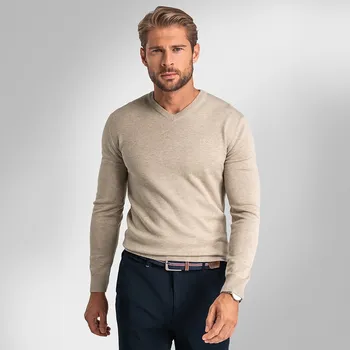 Pánský svetr Pánský svetr BANDI, model MARCELIO Biscotto