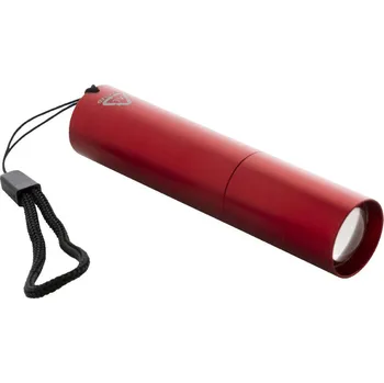 Svítilna Chargelight Tone dobíjecí svítilna z recyklovaného hliníku 5 Přední strana, 40 x 10 Tampontisk, 1 barva