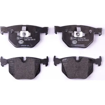 Brzdová destička Sada brzdových destiček, kotoučová brzda HELLA PAGID 8DB 355 009-331