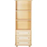 ZEVYT-NABYTEK Knihovna z masivu K11, šířka 85 cm