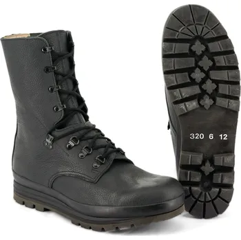 Těžké boty Boty švýcarské M95 vysoké kožené 260 - Není skladem
