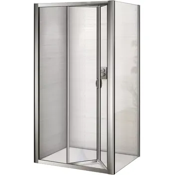 WRITE COMBI 90x90 Sprchový kout se zalamovacími dveřmi