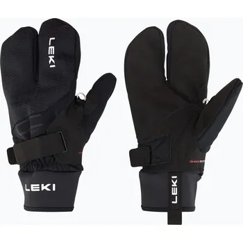 Lyžařské rukavice LEKI CC Thermo Shark Lobster (2+2) black