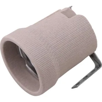 Příslušenství pro svítidlo Objímka keramická E27 s konzolou -BH203