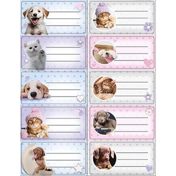 Set školních potřeb Naklejki na zeszyty The Sweet Pets Kids