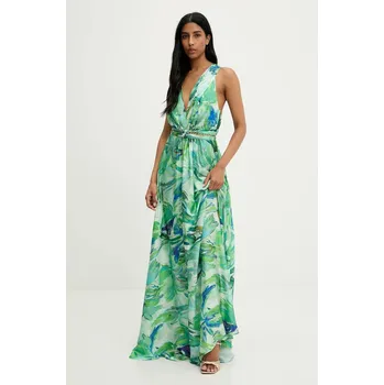 Dámské šaty Šaty Answear.LAB 58069.TKK zelená 77X, vel. XL