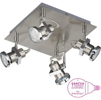 BORG 4xGU10 LED/2,3W, NS/CHROME