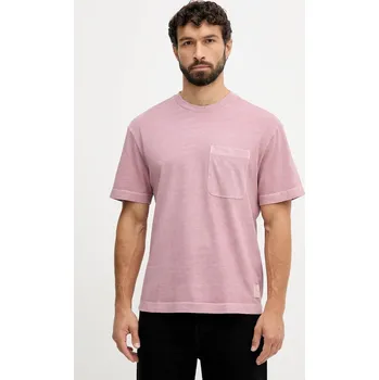 Oblečení a móda Bavlněné tričko United Colors of Benetton 3ZITU10AV růžová 34X, vel. L