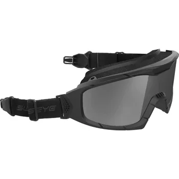 SWISS EYE brýle taktické R-TAC sada 3 skla ČERNÉ + adaptér na helmu