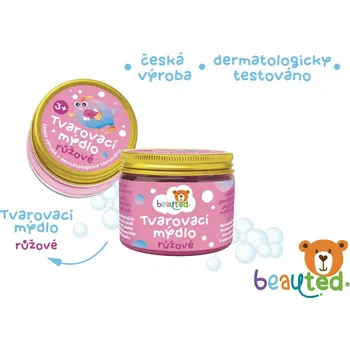 Mýdlo Tvarovací mýdlo v uzavíratelné dóze – Růžová