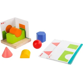Hračka Lucy & Leo - Jednoduchá geometrie – dřevěná hra
