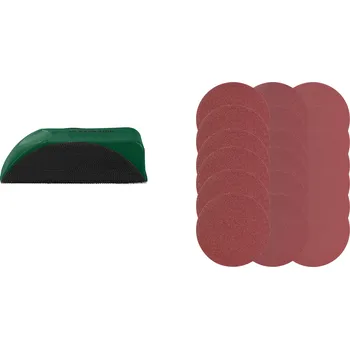 Bit PARKSIDE® Ruční bruska s příslušenstvím, 19dílná sada (čtvercová)