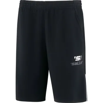Pánské kraťasy Saller S1 Tréninkové a volnočasové šortky – pánské sportovní kraťasy BARVA: 580 šedá-černá, Velikost: XS Šortky s rychleschnoucím materiálem S.Dry-Tech