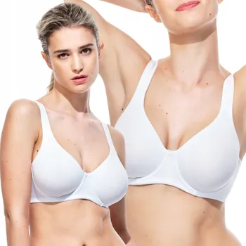 Dámské spodní prádlo Spiman měkká podprsenka bílá, velikost 70C
