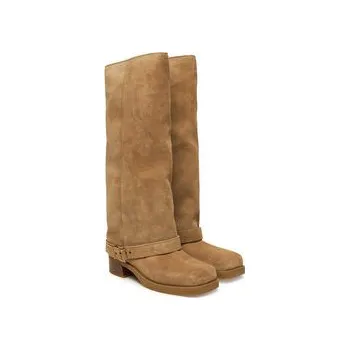 Dámské kozačky Kozačky MICHAEL Michael Kors 40F5COFB5S Béžová 38