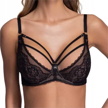 Dámské spodní prádlo Nevyztužená podprsenka Ava Lingerie 1824 Venus Černá 105E