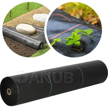 Zahradní agrotextilie proti plevelu - 70g/m2 - 0,8x100 m - černá