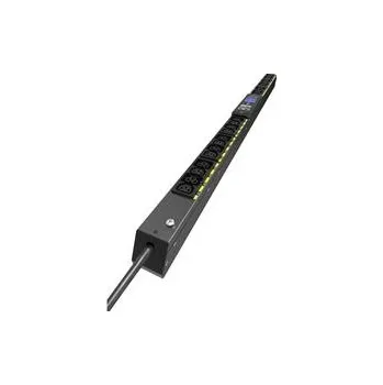 Záložní zdroj Eaton G4 Rack PDU měřené, 0U, 22,5U, vstup C20, 3m kabel, 1ph, 3,7kW, 16A, 200-240V, 24 zásuvek (12)C13, (12)C39