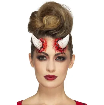 Karnevalový doplněk Latexové démonní rohy