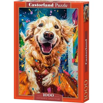 Puzzle 1000 dílků Pes šťastný Euphoric Spectrum