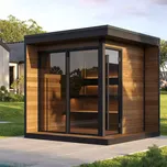 Exteriérová sauna z Thermowood ANNA - INM-ANNA