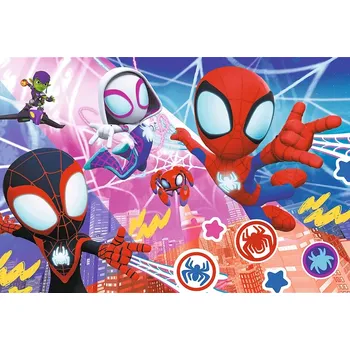 Puzzle TREFL Spidey Hrdinské dobrodružství 60 dílků