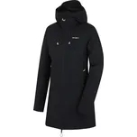 Husky Naveli L black dámský zimní voděodolný kabát s kapucí 7000 - L