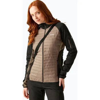 Dámská větrovka Dámská hybridní bunda Regatta Newhill Hybrid mocha/black