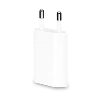 WOESE. Napájecí adaptér USB-A 5W ze recyklovaného ABS (100% rABS) 3 Horní část, 35 x 15 Tampontisk, 1 barva