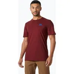 Pánské tričko Helly Hansen Nord Graphic mars red