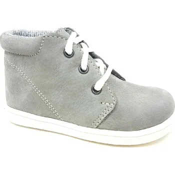 Chlapecké polobotky Dětské capačky Boots4u T024 - šedá Velikost: 21