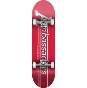 Skateboard Skate Komplet Ambassadors Company Red - 7.875 - 7.875