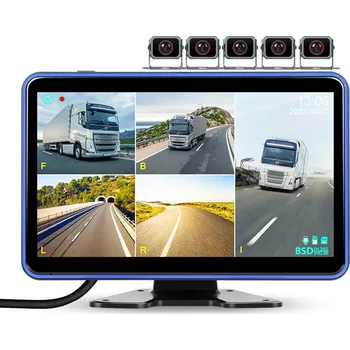 Couvací kamera Parkovací set TRUCK A3696, 10,1" HD displej + 5x parkovací kamera