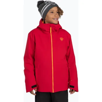 Dětská lyžařská bunda Rossignol Strawpile Jr ruby red