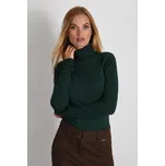 SVETR ROLÁK DÁMSKÝ TMAVĚ ZELENÝ Vero Moda